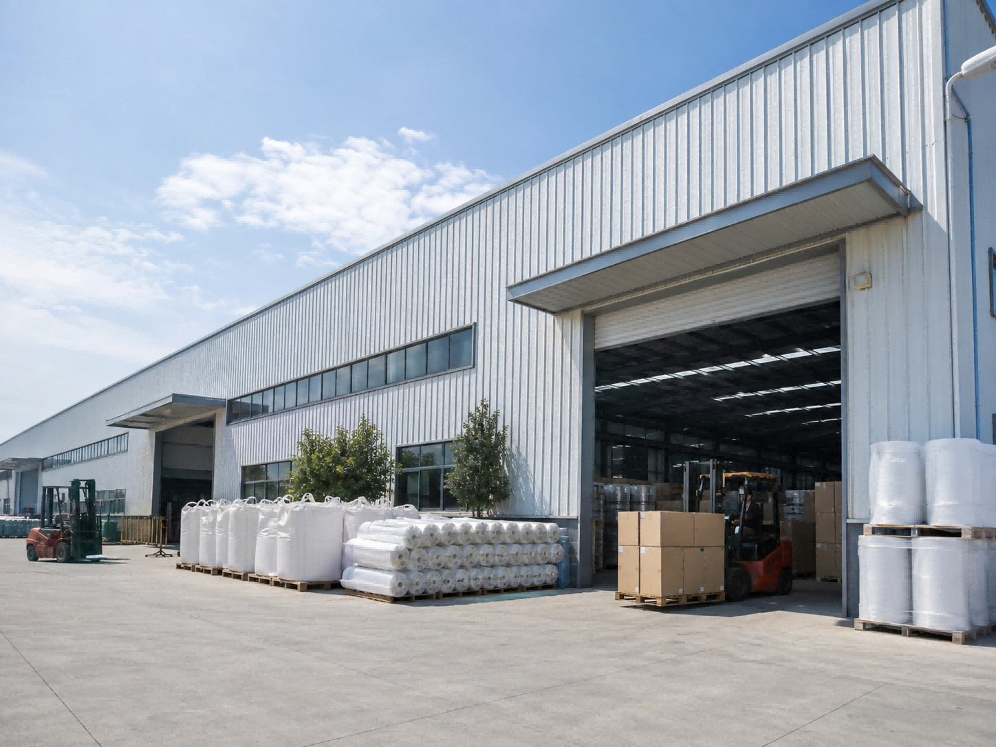 Factory entrance