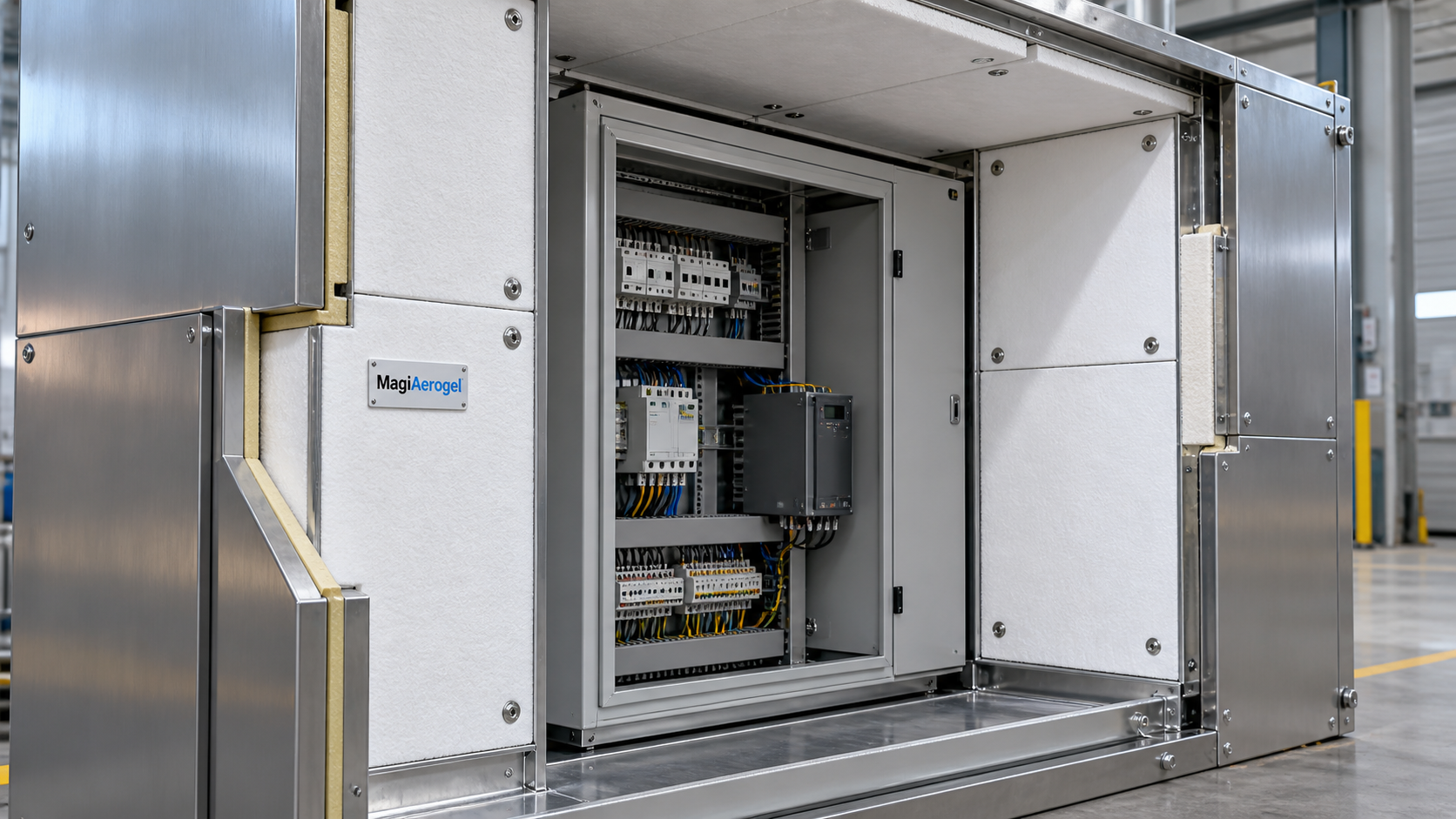 aerogel insulation sheets enclosure integration