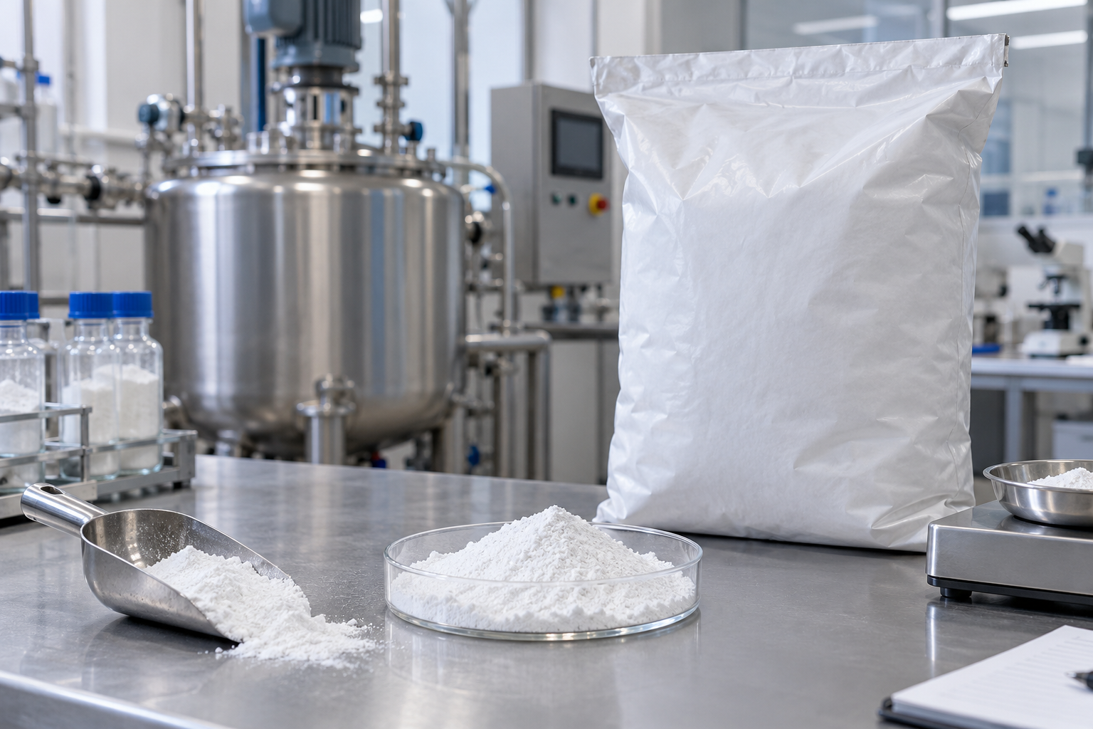 aerogel powder bulk formulation handling