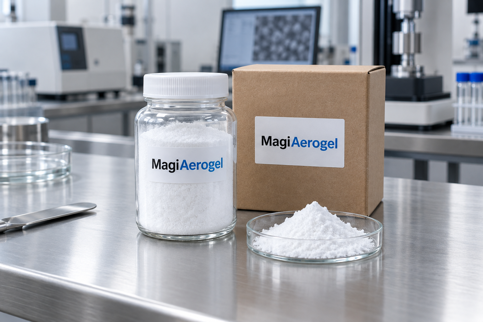 aerogel powder sample jar supplier review