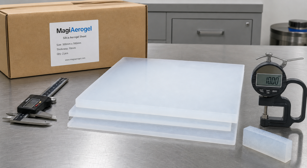Aerogel Sheet: How Do Buyers Cut Fit Risk? | MagiAerogel